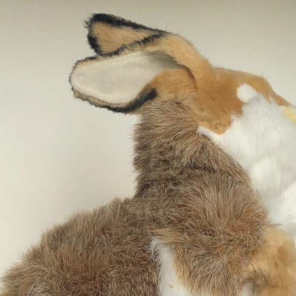 Hansa Handcrafted Bunny Stuffed Animal Brand New w/ Tag - Picture 5 of 14